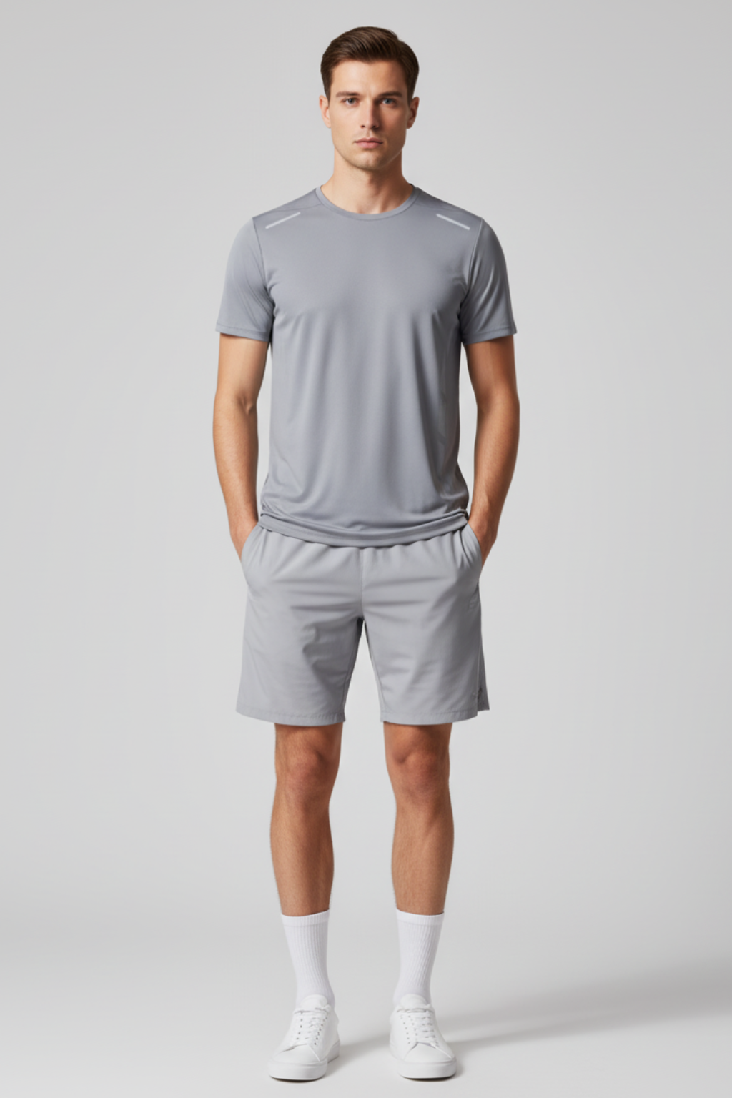 Mens Sports T-Shirt Quick-Dry Breathable Fit - BritishMode