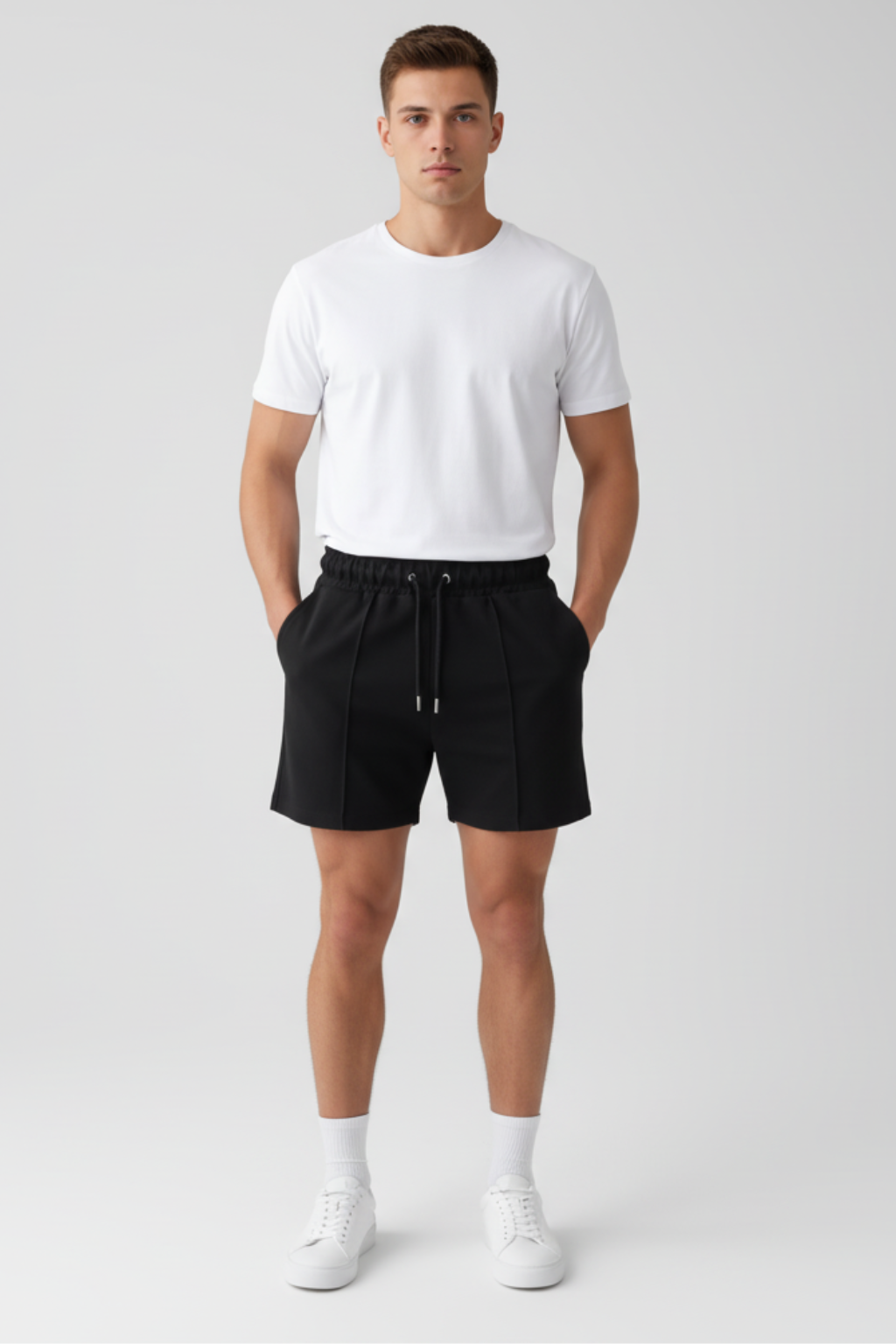 Mens Sports Shorts Lightweight Breathable Fit