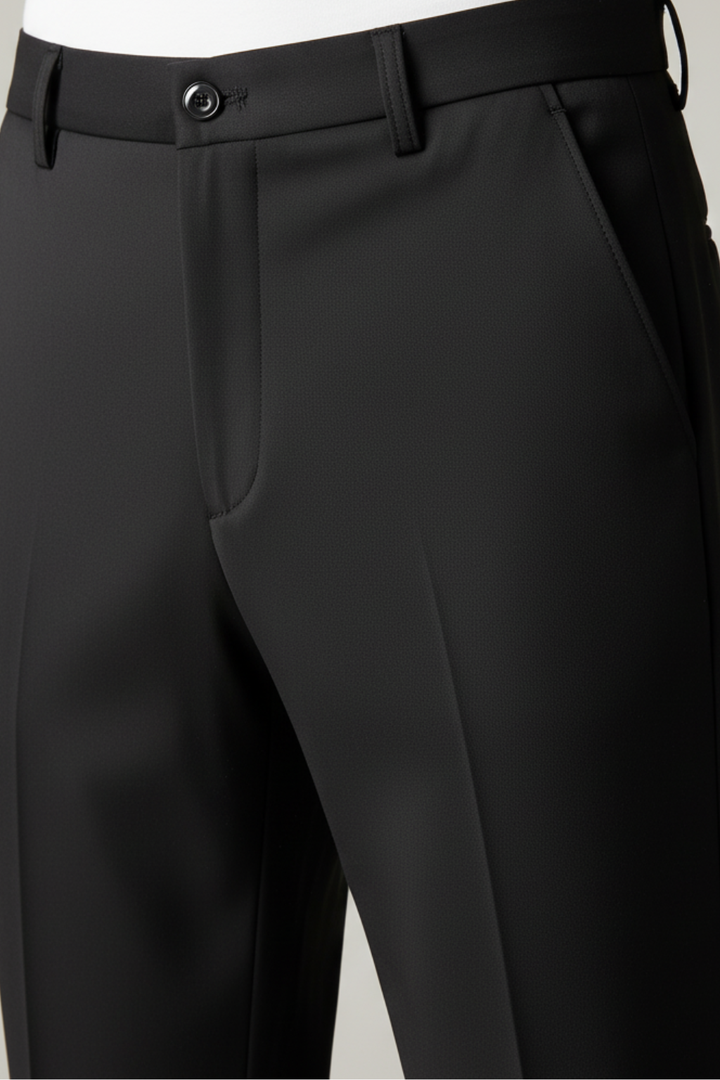 Mens Dress Pants Tailored Flat Front