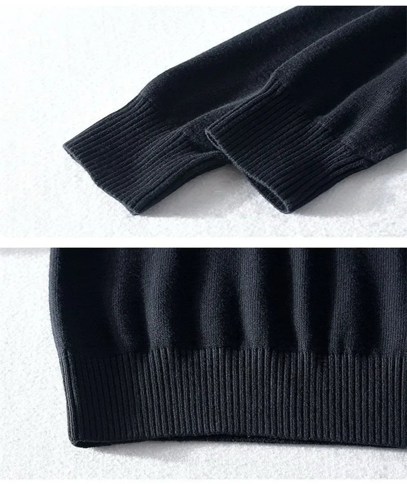 Mens Zip-Up Cardigan Textured Knit