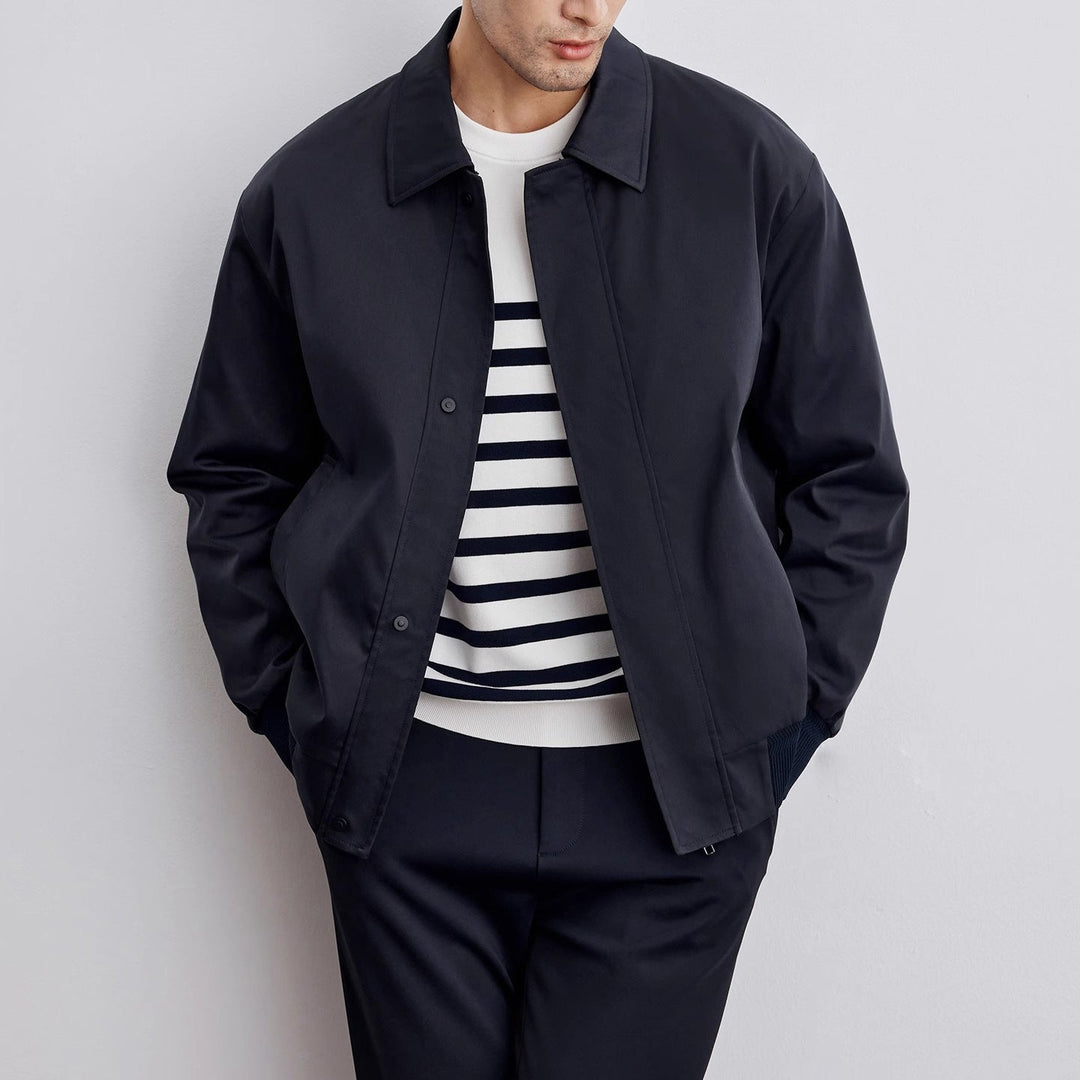 Mens Bomber Jacket Waterproof Casual Fit - BritishMode