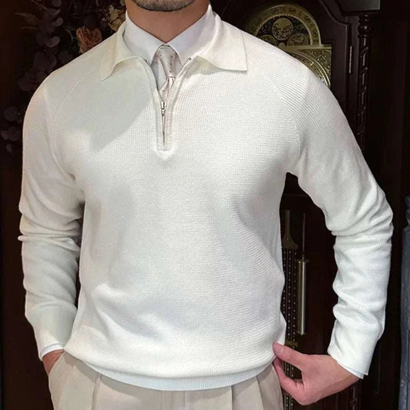 Mens Knit Pullover Sweater Regular Fit