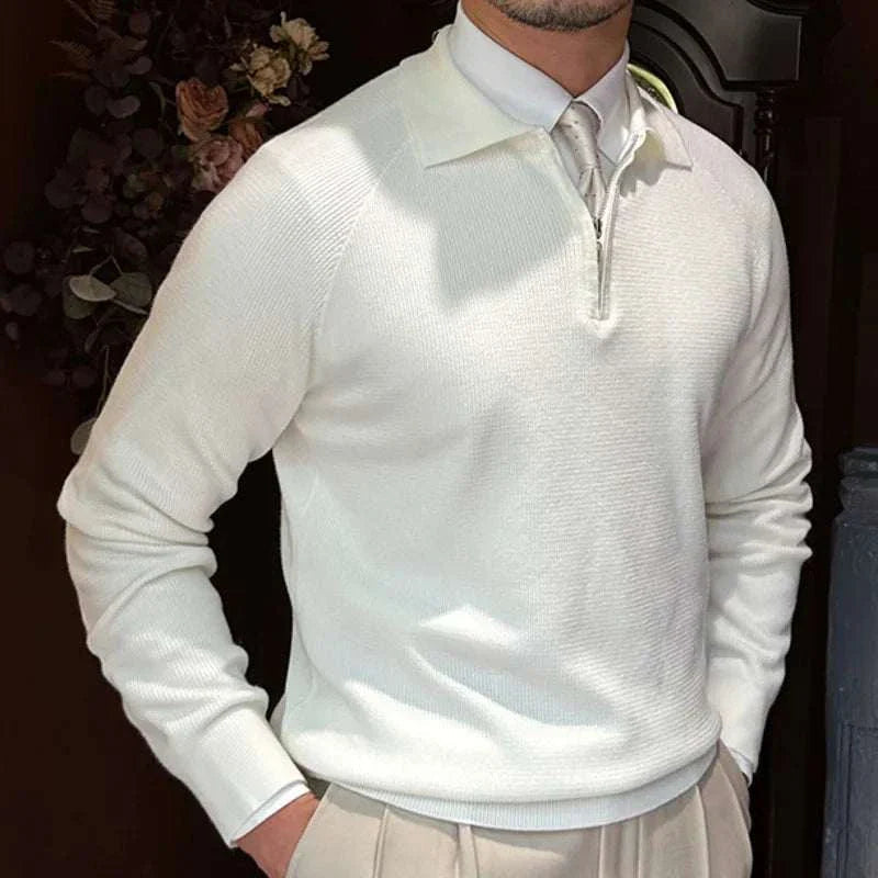 Mens Knit Pullover Sweater Regular Fit