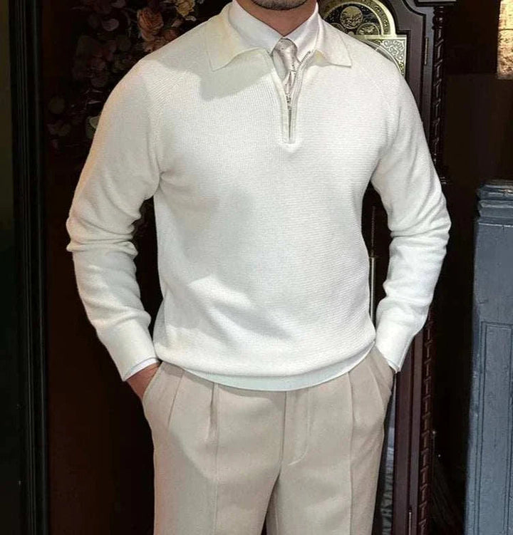Mens Knit Pullover Sweater Regular Fit