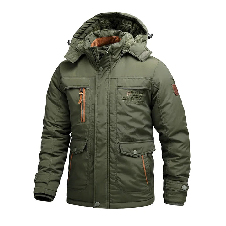 Mens Outdoor Coat Waterproof Removable Hood