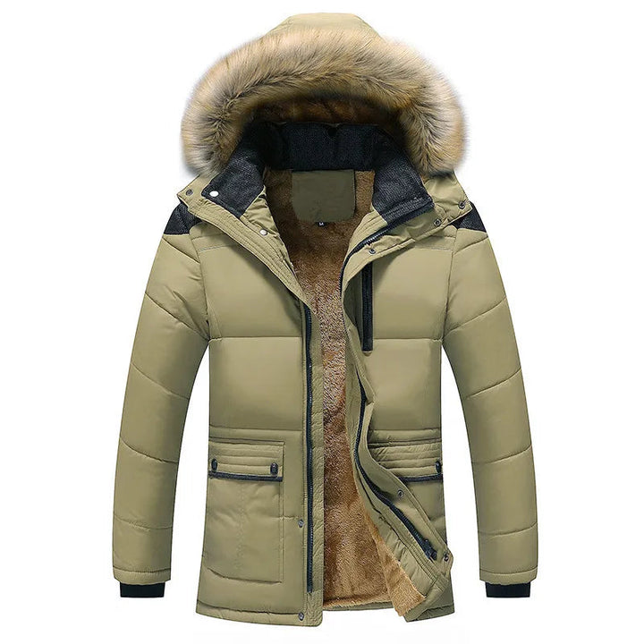 Mens Insulated Winter Coat Warm Fit - BritishMode
