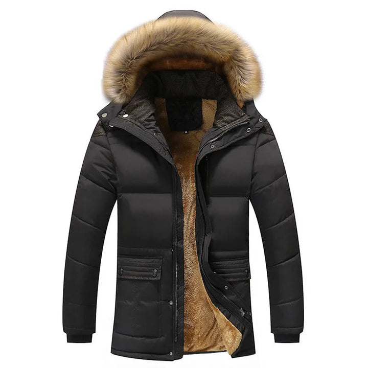 Mens Insulated Winter Coat Warm Fit