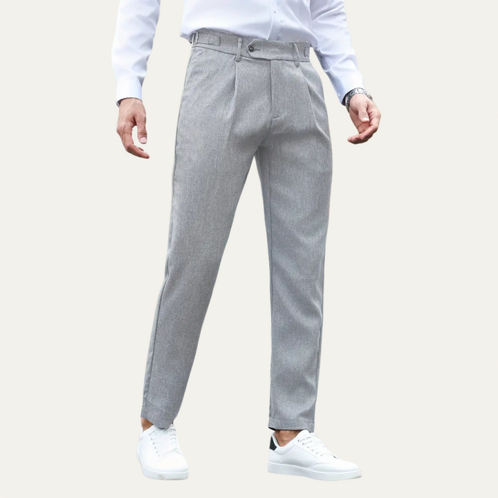 Mens Tailored Trousers Modern Fit - BritishMode