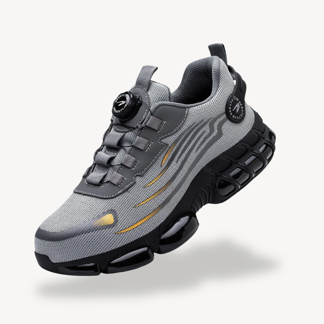 Mens Safety Sneakers Steel Toe Durable Design