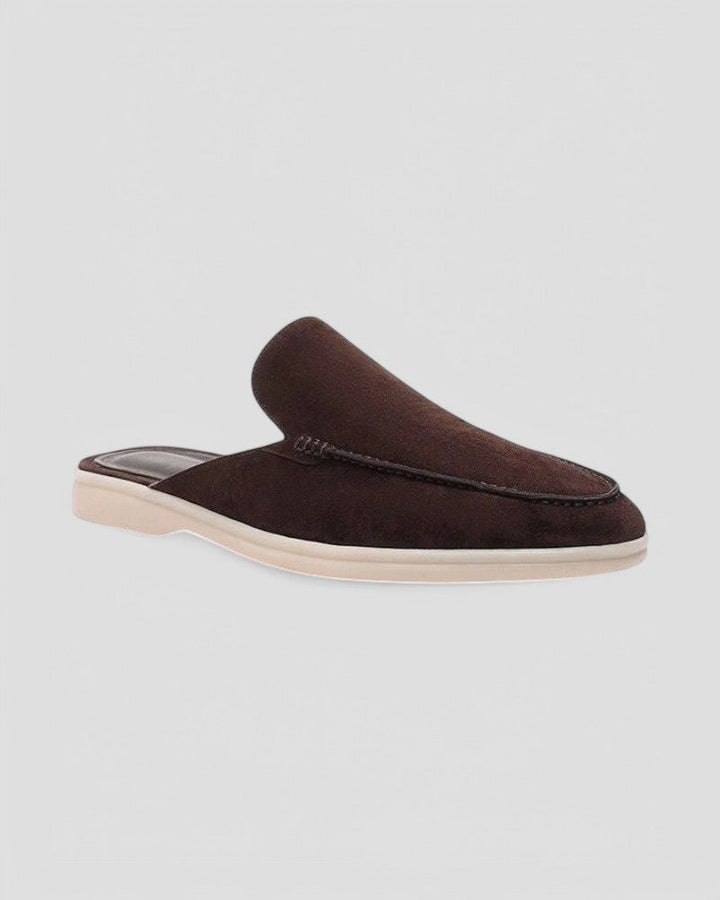 Mens Loafers Backless Slip-On Style
