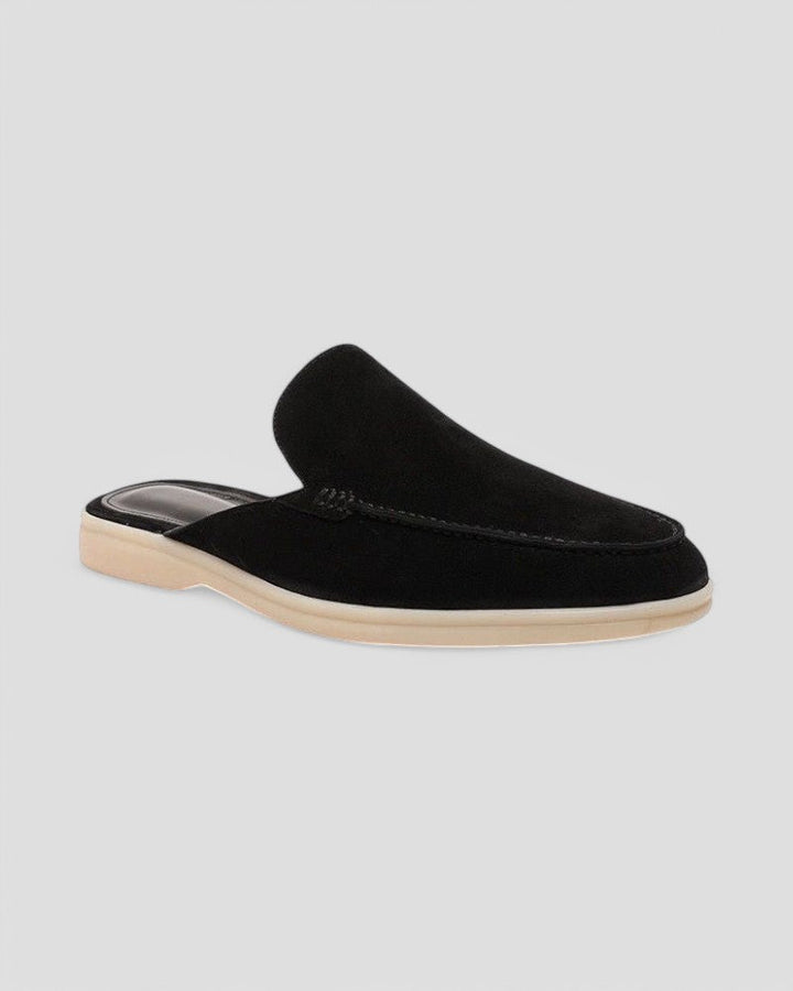 Mens Loafers Backless Slip-On Style