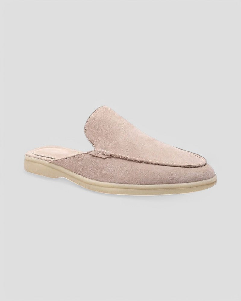 Mens Loafers Backless Slip-On Style