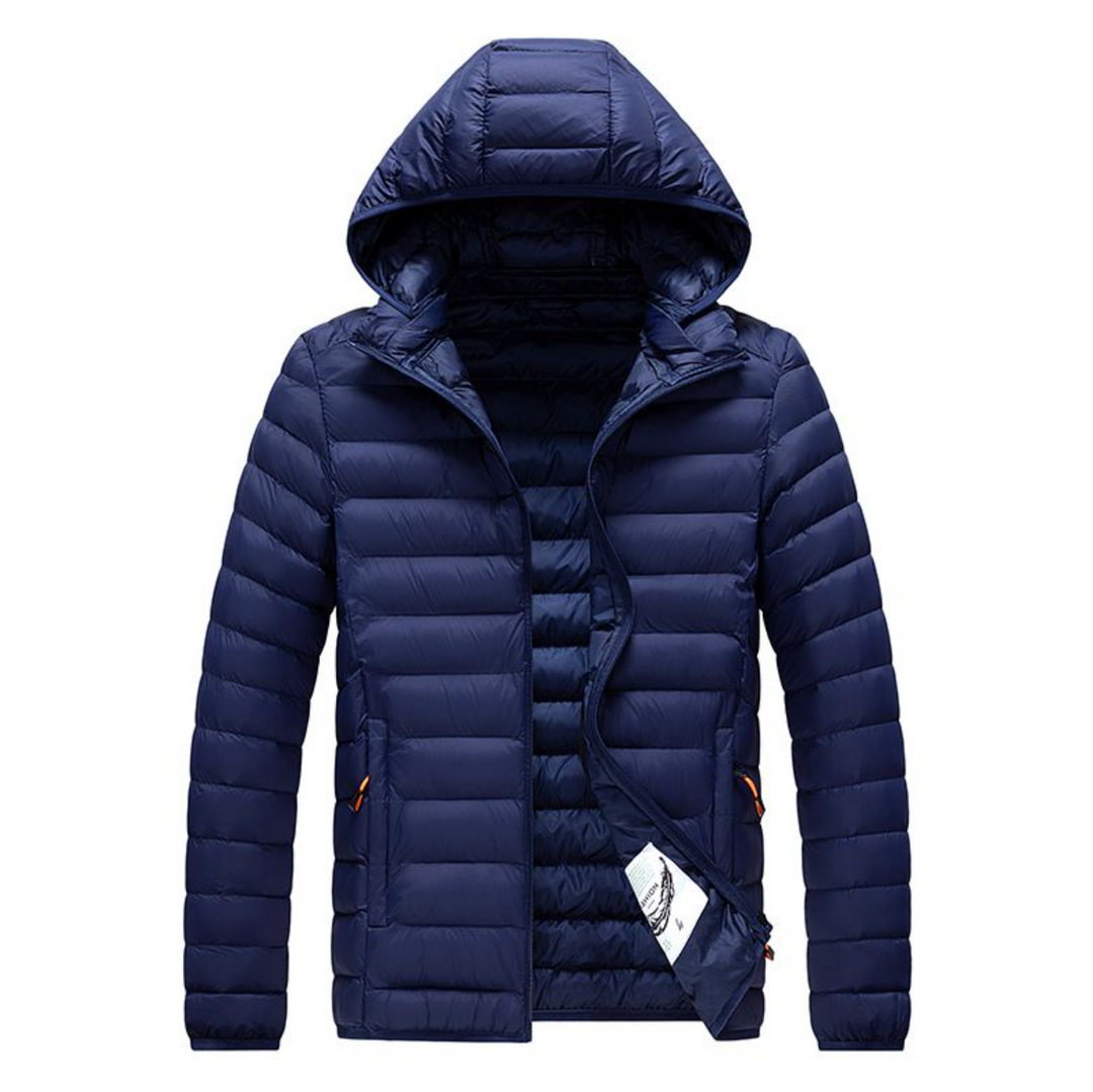 Mens Puffer Jacket Ultralight Insulated Lightweight