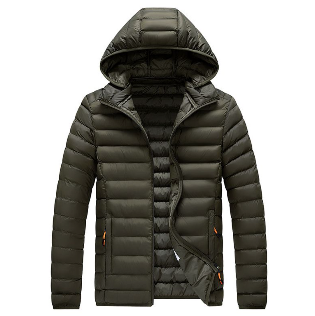 Mens Puffer Jacket Ultralight Insulated Lightweight