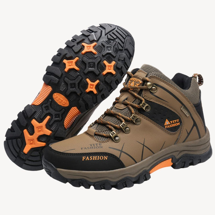 Mens Hiking Boots High-Top Durable Outdoor