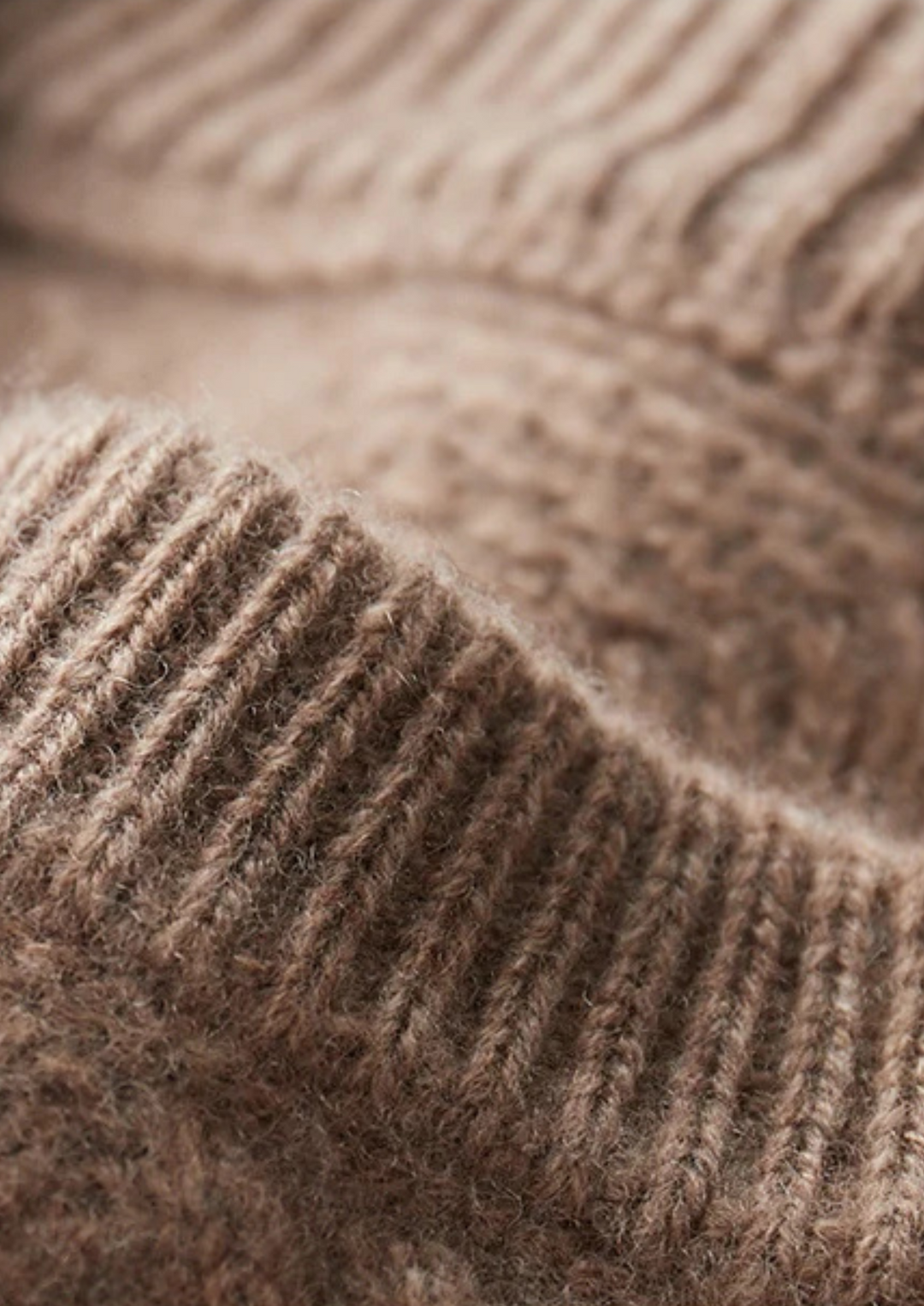 Mens Cable Knit Sweater Crew Neck Classic Fit