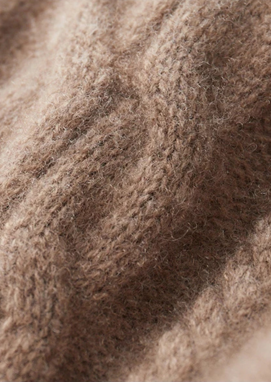 Mens Cable Knit Sweater Crew Neck Classic Fit