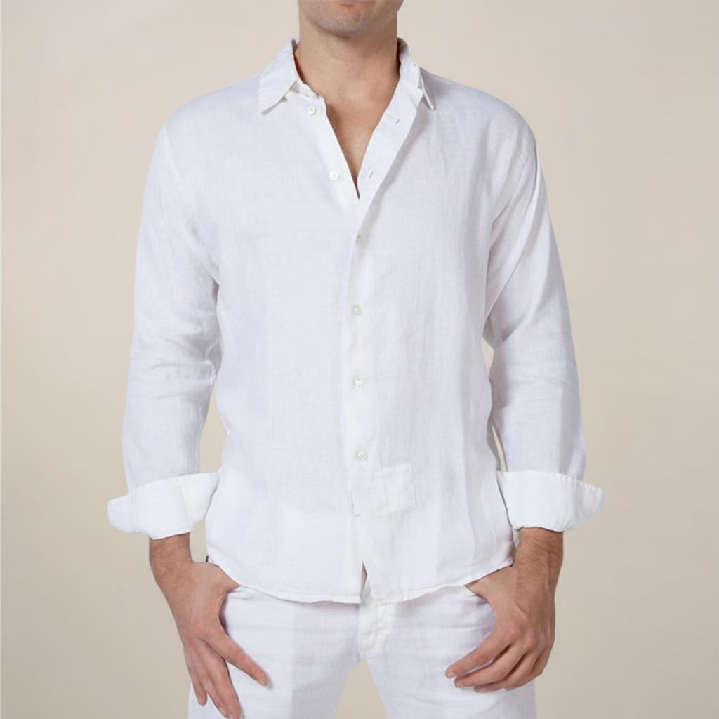 Mens Relaxed Fit Shirt All-Season Comfortable Everyday - BritishMode