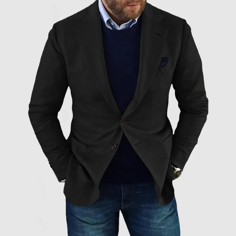 Mens Tailored Sport Coat Single Breasted Fit