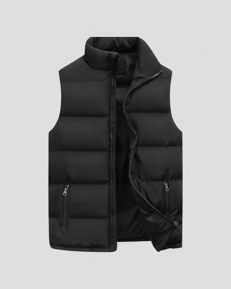 Mens Padded Vest Quilted Bodywarmer - BritishMode