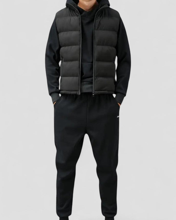 Mens Padded Vest Quilted Bodywarmer