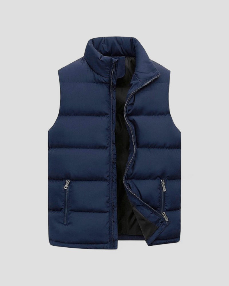 Mens Padded Vest Quilted Bodywarmer