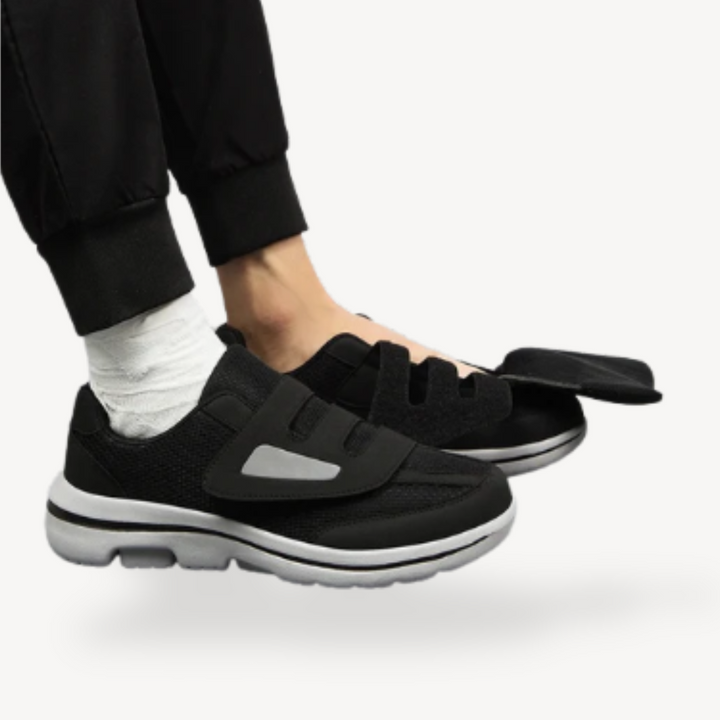 Mens Athletic Sneaker with Velcro Closure