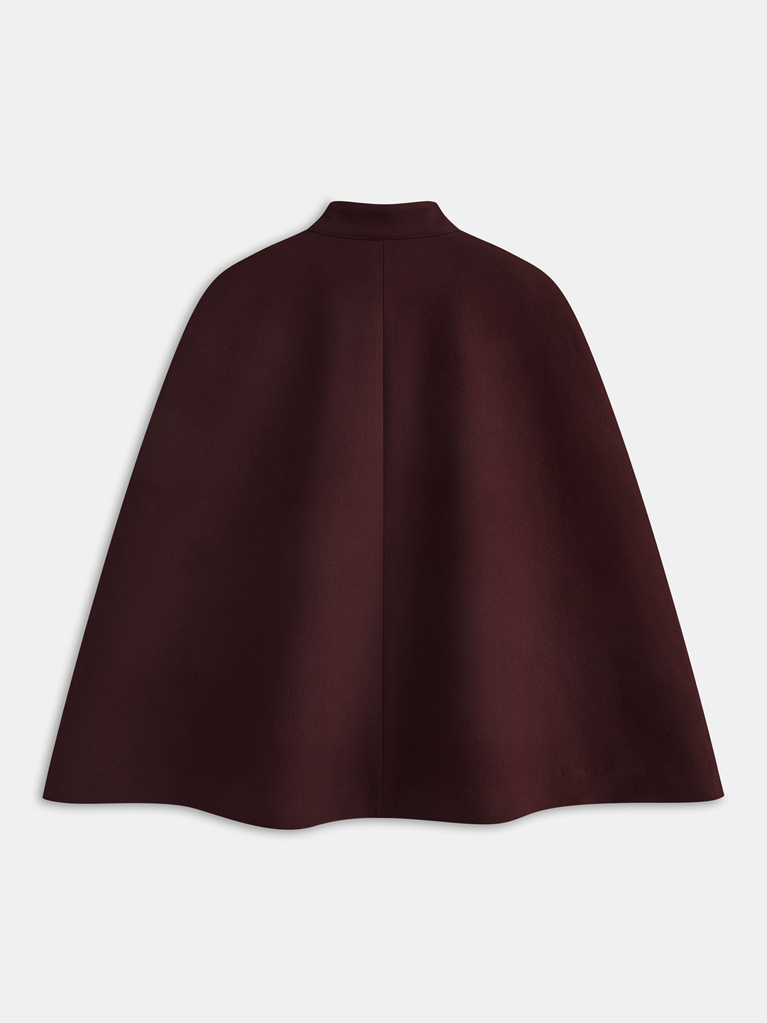 Womens Cotton Blend Cloak with Metal Detail