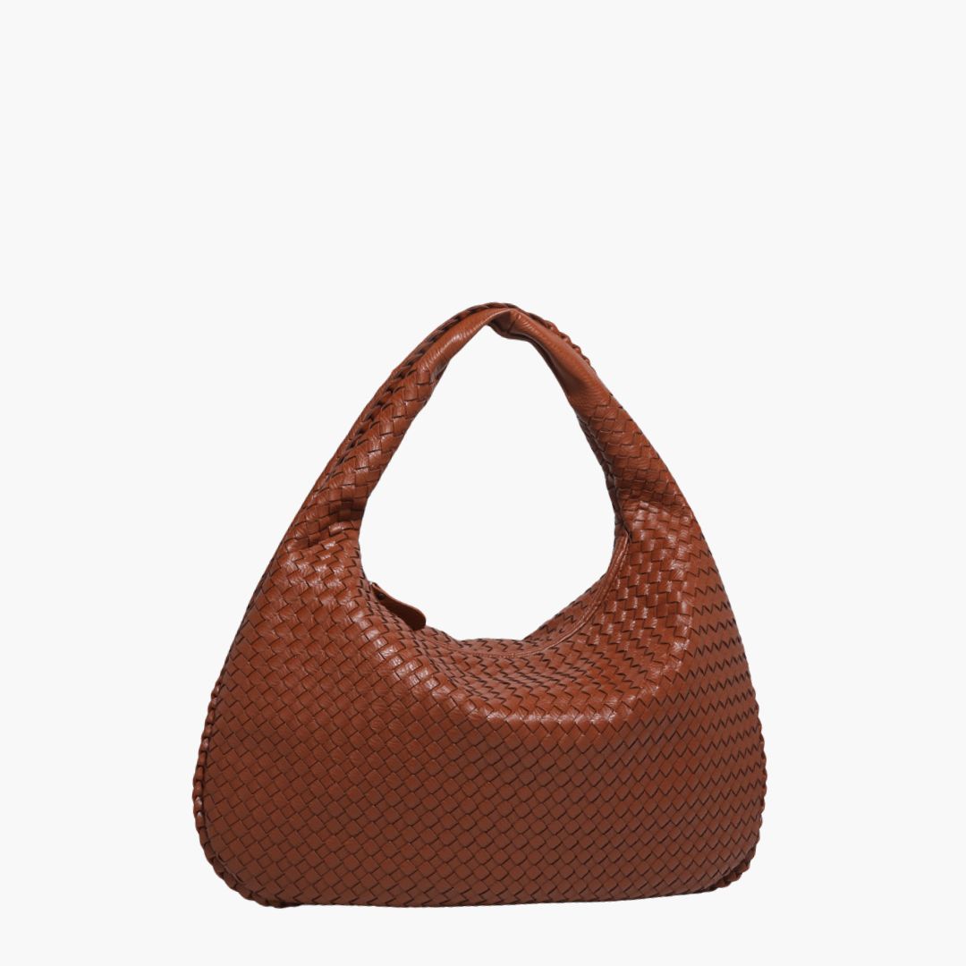 Womens Structured Hobo Bag with Adjustable Shoulder Strap