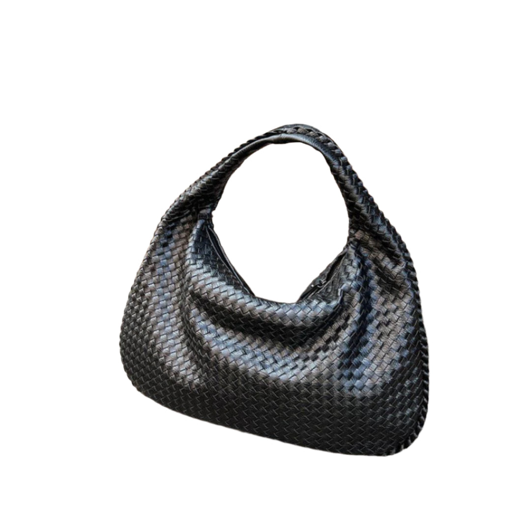 Womens Structured Hobo Bag with Adjustable Shoulder Strap