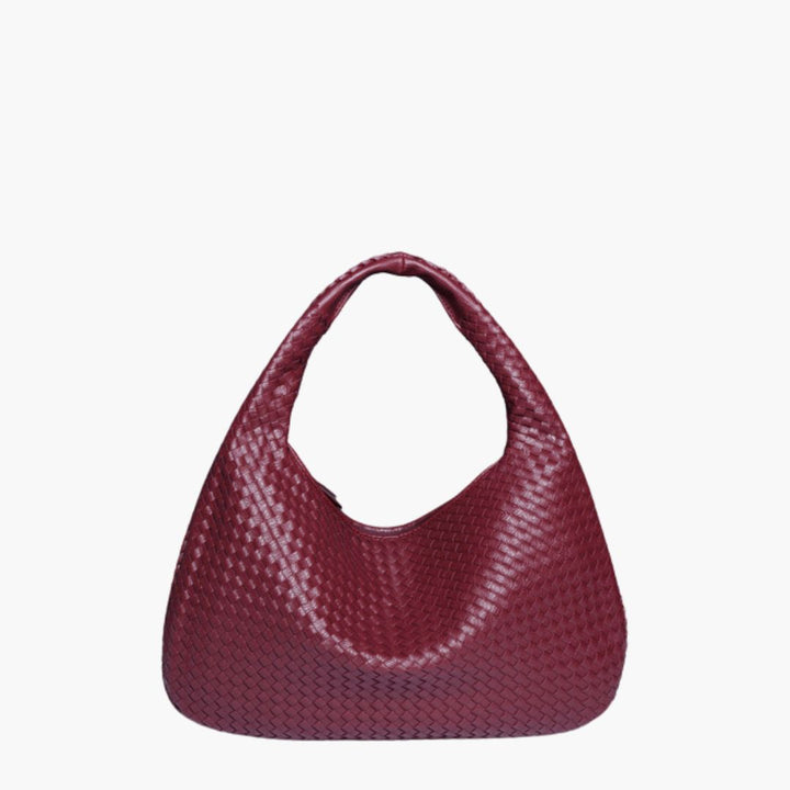 Womens Structured Hobo Bag with Adjustable Shoulder Strap - BritishMode