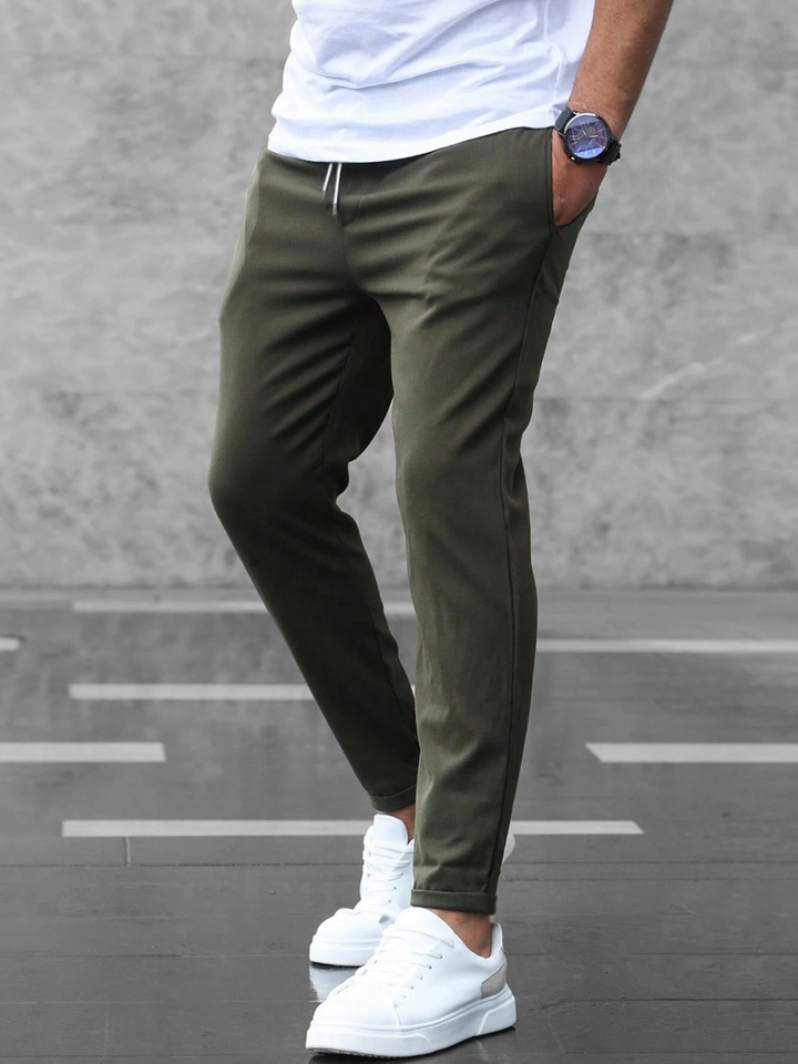 Mens Stretch Pants Fit