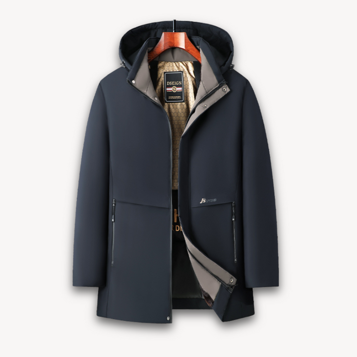 Mens Waterproof Softshell Jacket Lightweight Windproof Hooded