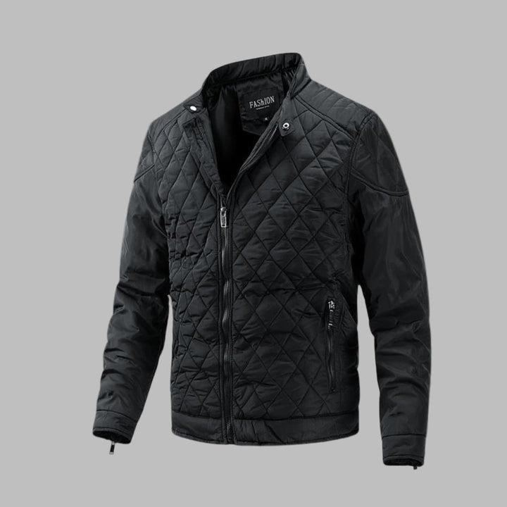 Mens Quilted Jacket Lightweight Transitional Fit