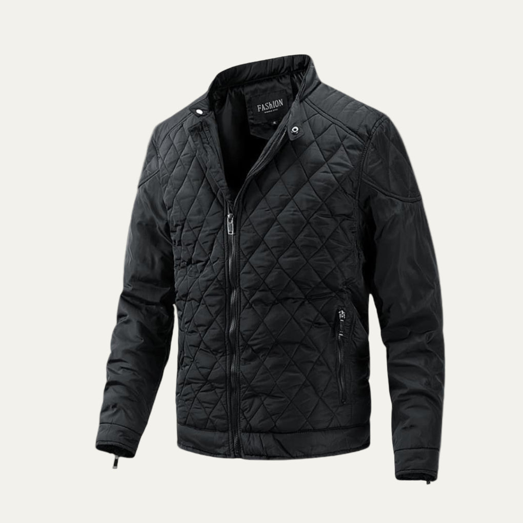 Mens Casual Baseball Jacket Warm Fit