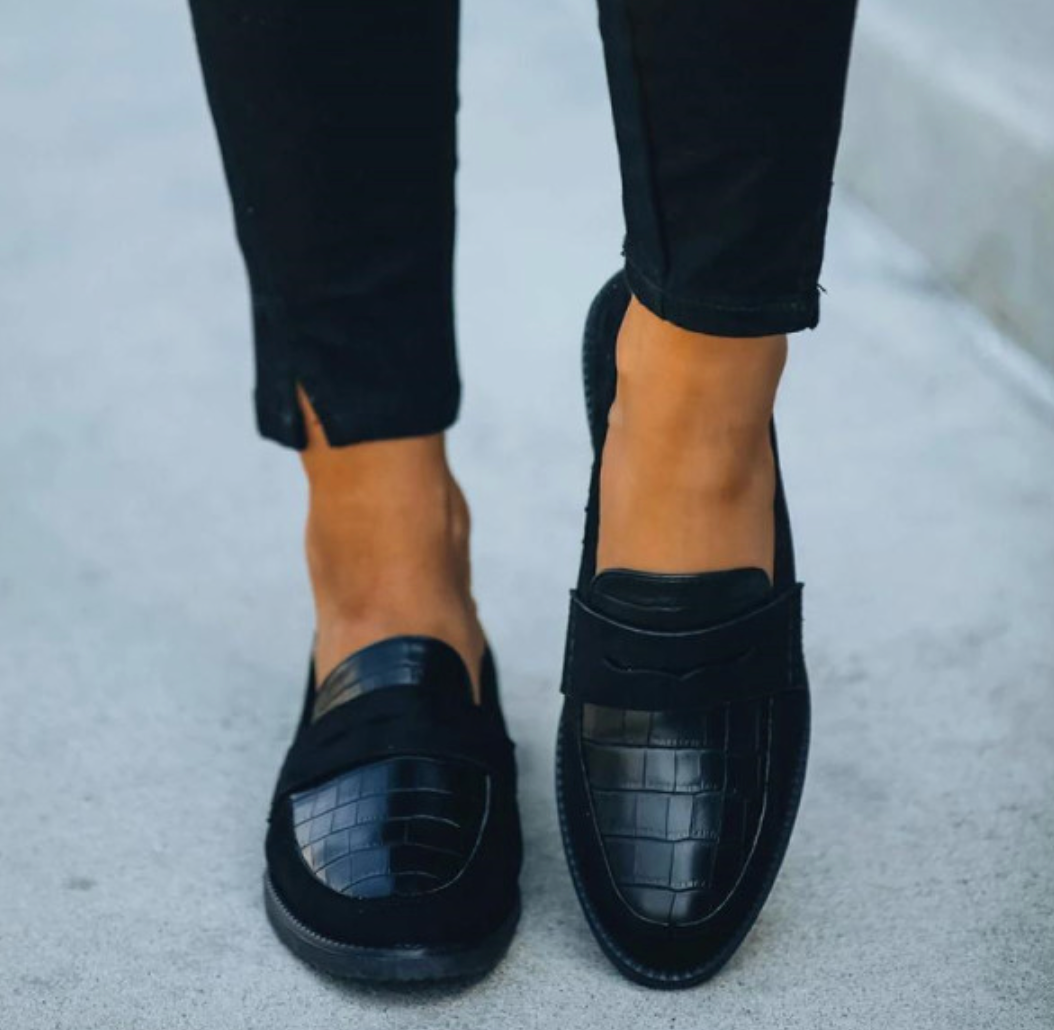 Womens Slip-On Loafers Flat Comfortable