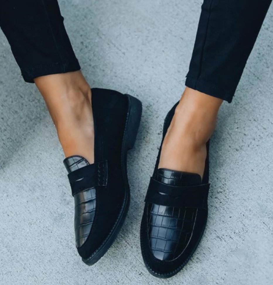 Womens Slip-On Loafers Flat Comfortable