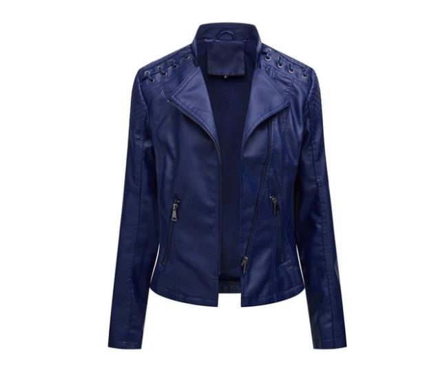 Mens Leather Jacket Lambskin Slim Fit