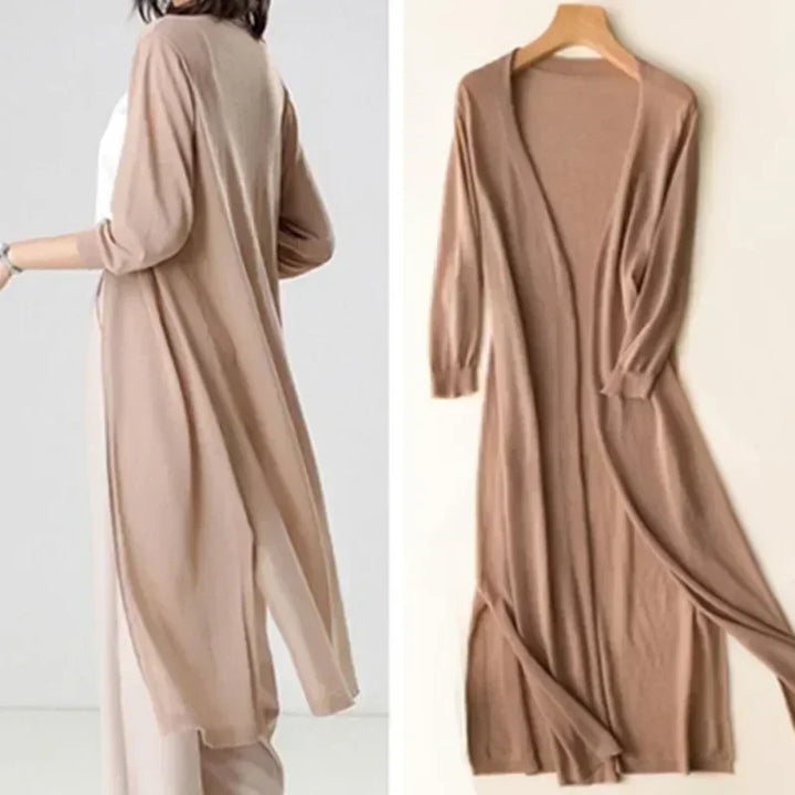 Womens Open Cardigan Sweater Oversized Fit - BritishMode