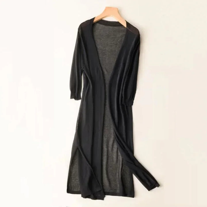Womens Open Cardigan Sweater Oversized Fit
