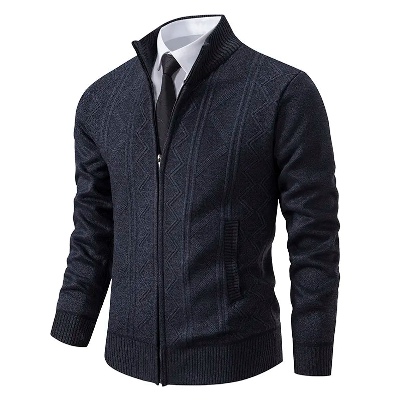 Mens Puffer Jacket with Zip Warm Fit