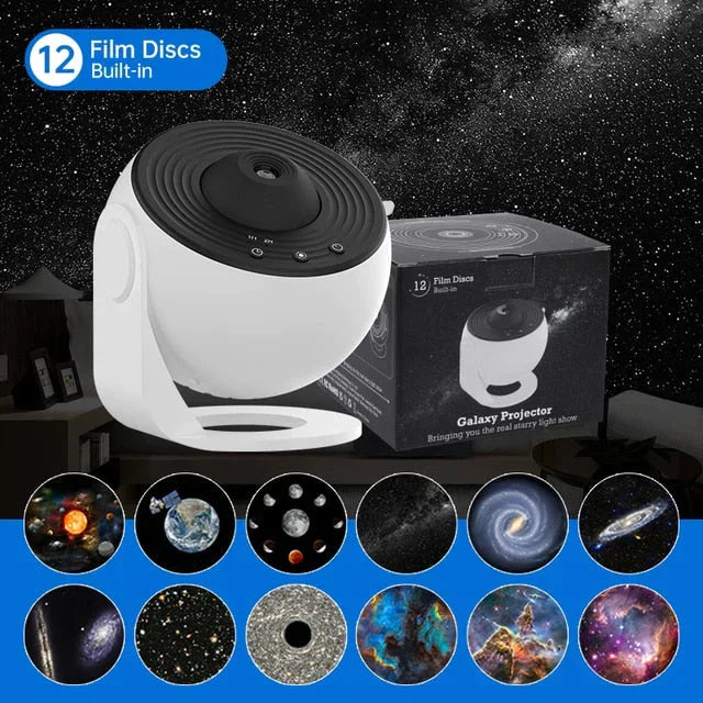 Compact Home Theater Projector Portable Lightweight Design - BritishMode