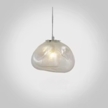 Unisex Glass Drop Pendant Lightweight Design - BritishMode