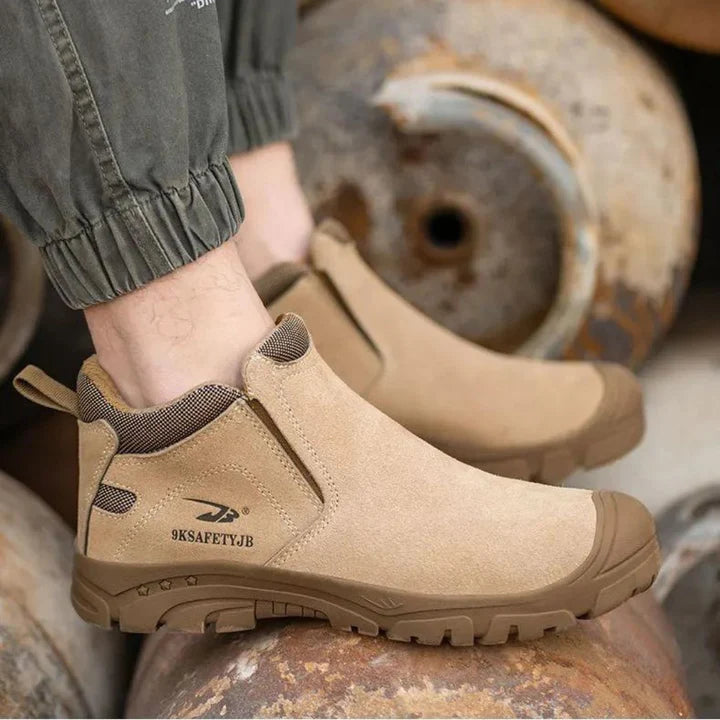 Mens Industrial Work Boots Anti-Slip Durable - BritishMode