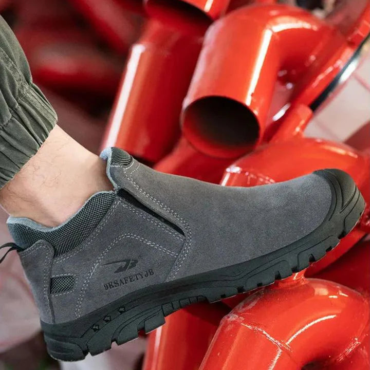 Mens Industrial Work Boots Anti-Slip Durable