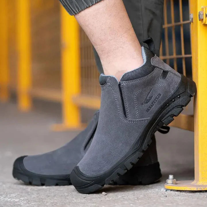 Mens Industrial Work Boots Anti-Slip Durable