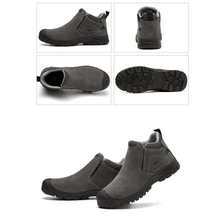 Mens Industrial Work Boots Anti-Slip Durable