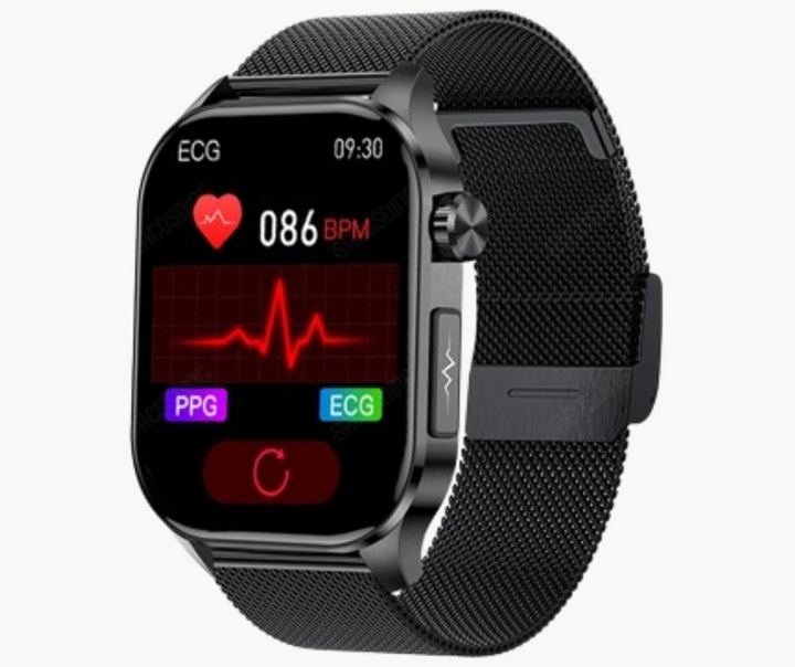 Unisex Blood Sugar Tracker Watch Easy Touch Display