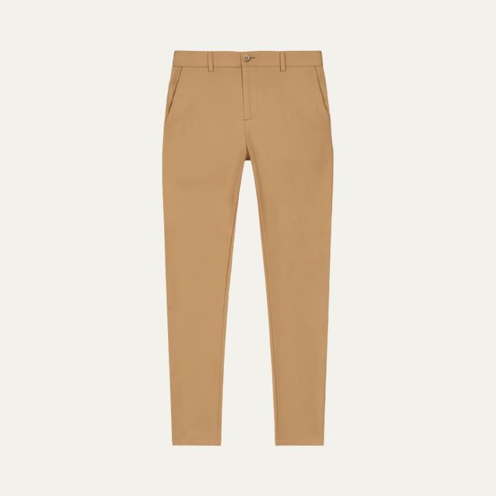 Mens Chino Trousers Classic Fit Cotton - BritishMode