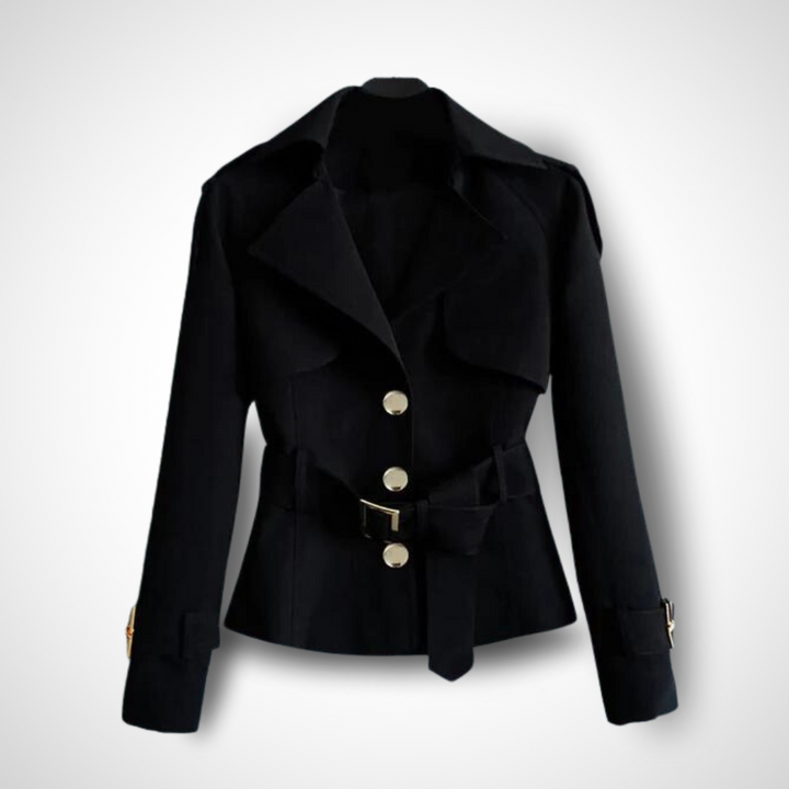 Womens Trench Coat Lightweight Longline Belted Overcoat